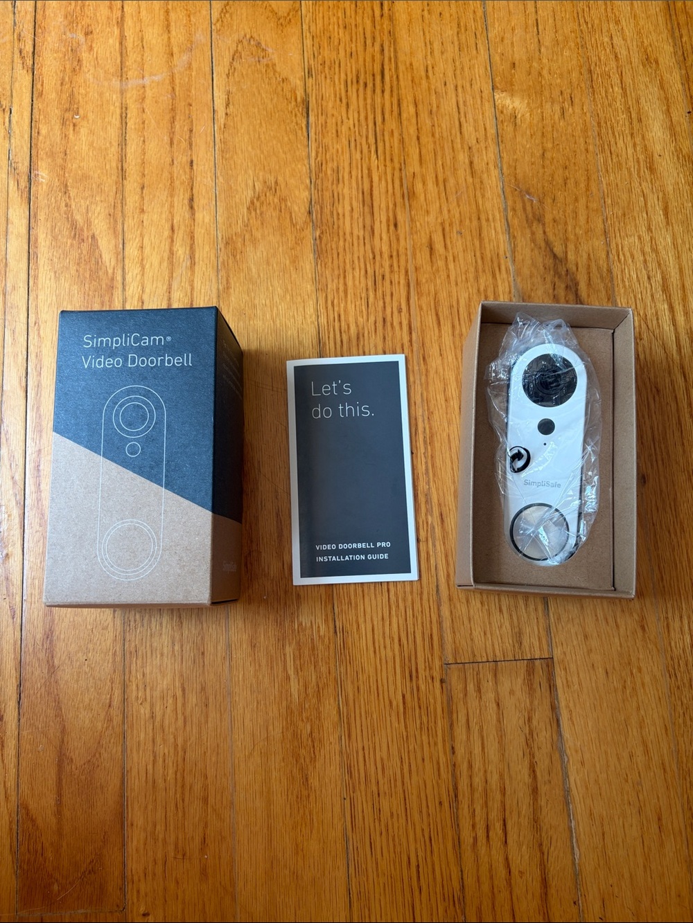 SimpliSafe SimpliCam Video Doorbell - New in Box